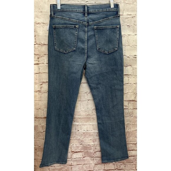 Old Navy Jeans Boys 18 Boot Cut Built in Flex Blue Denim NEW Adjustable Waist - Picture 2 of 6